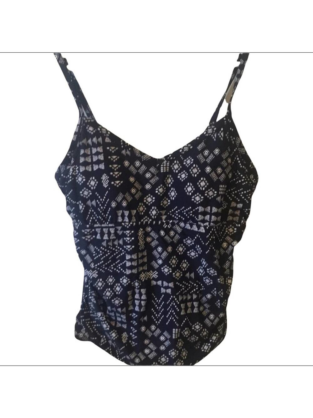 Kona Sol swimsuit tankini top new without tags 20W